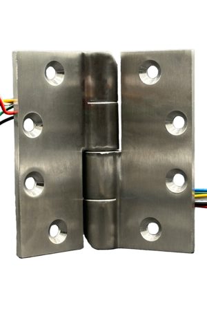 This image depicts a WSH-4545e Electronic Pass Through Hinge