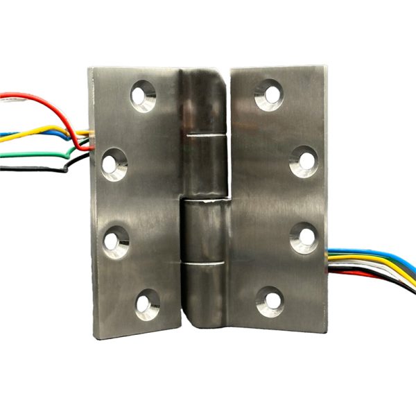 This image depicts a WSH-4545e Electronic Pass Through Hinge