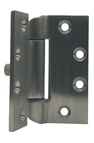 This image depicts a WSH-4545 Willoughby Stainless Steel Full Mortise Security Hinge